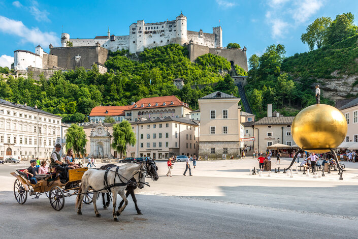 Kapitelplatz Festung Balkenhohl Stadt Salzburg | © Tourismus Salzburg, Foto: Breitegger Günter 